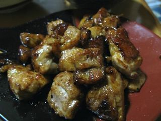 鶏肉の照り焼き風